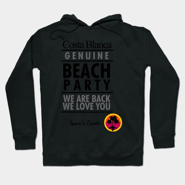 Costa Blanca Hoodie by dejava